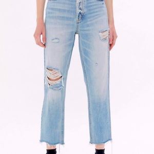 BDG High Waisted Distressed Jeans